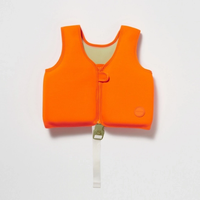 Gilet da nuoto Sonny la Creatura Marina Neon Arancione