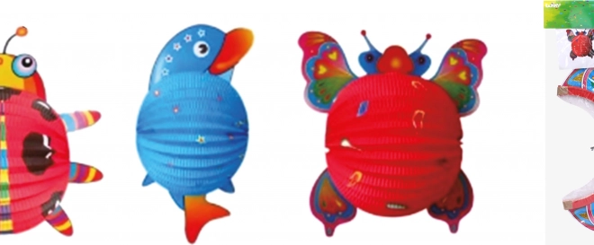 Lanterna sfera Animali 24 cm