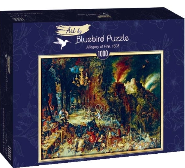 Puzzle Allegoria del Fuoco 1000 pezzi