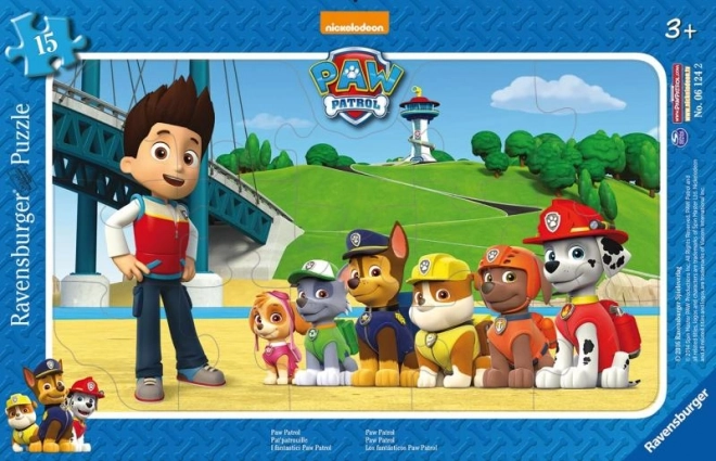 Puzzle bambini Paw Patrol 15 pezzi