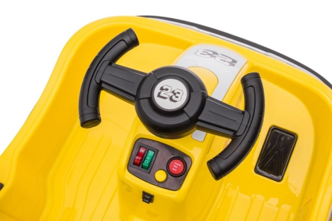 Veicolo Elettrico Giallo per Bambini