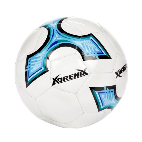 Pallone da calcio 23cm misura 5 cucito a due colori