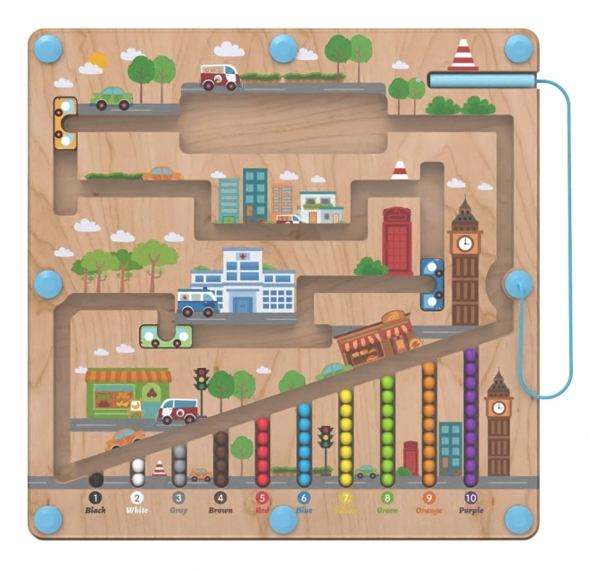 Lavagna Magnetica Città Per Bambini