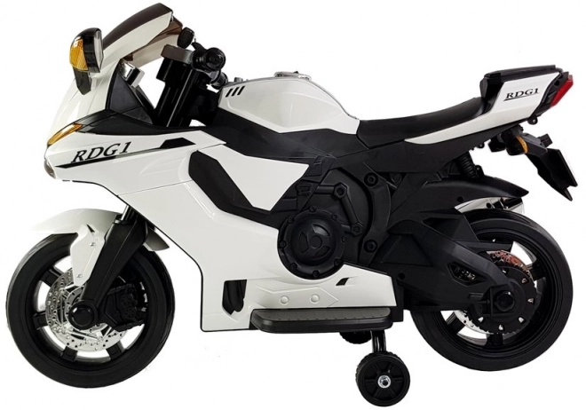 Moto elettrico per bambini bianco