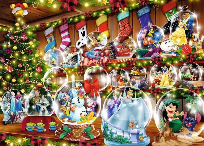 Puzzle Disney Natale Ravensburger 1000 Pezzi