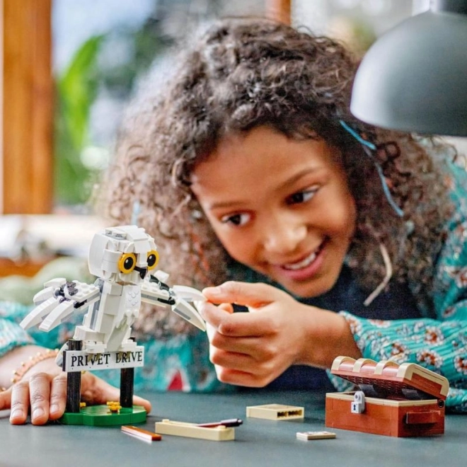 Hedwiga in visita a Privet Drive LEGO Harry Potter