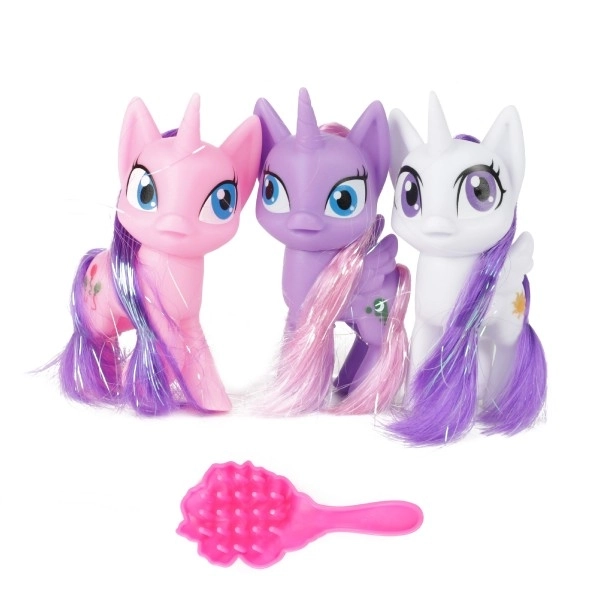 Mini unicorno pettinabile con pettine gioco per bambini