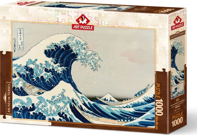 Puzzle Serie Museo: La Grande Onda al Largo di Kanagawa 1000 Pezzi