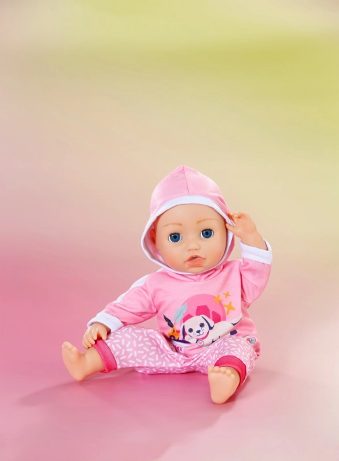 Completo da tuta rosa BABY Born per bambole 43 cm