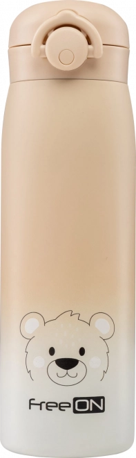 Termoska in acciaio inossidabile 480 ml - colore beige