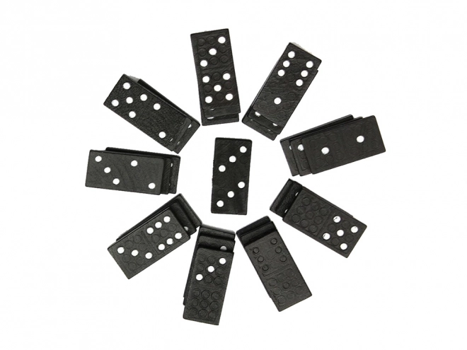 Domino di legno in elegante scatola