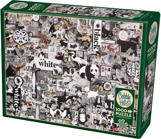 Puzzle Animali bianco e nero 1000 pezzi