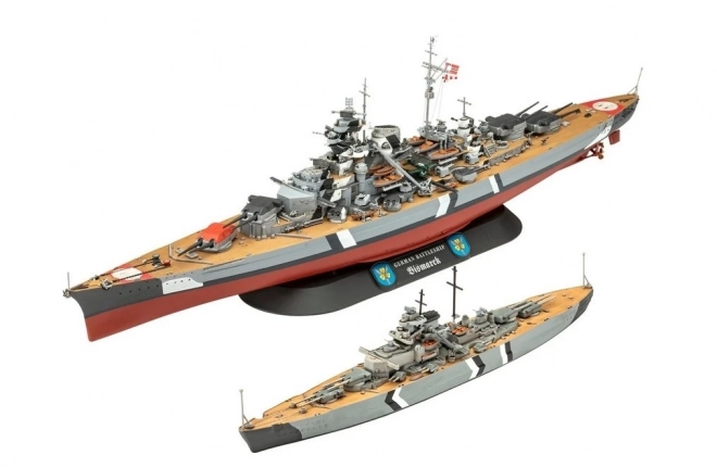 Set regalo Revell Bismarck leggendario 1/700