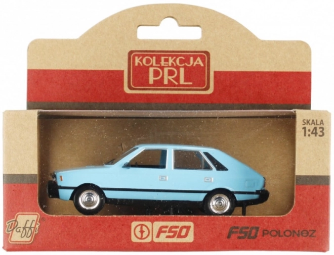 Modellino FSO Polonez Blu