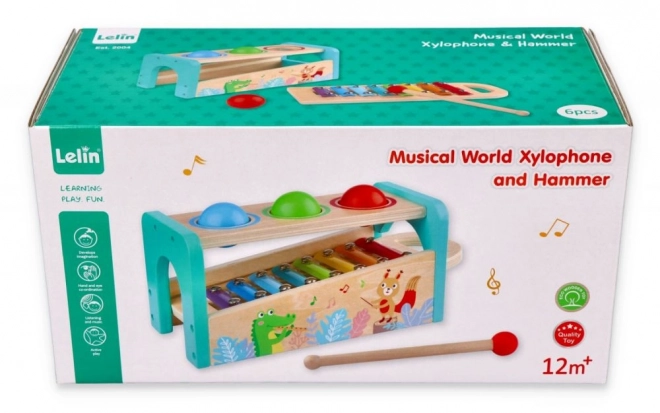 Gioco musicale in legno