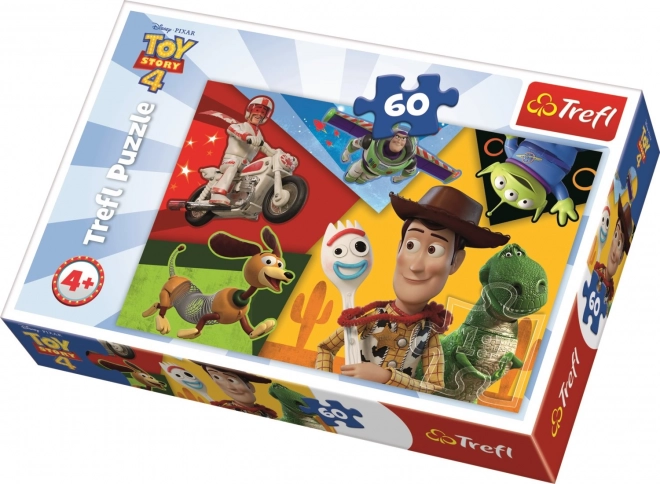 Puzzle Toy Story 4 Trefl 60 pezzi