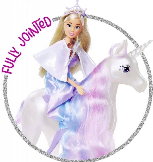 Bambola Steffi con unicorno