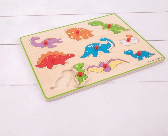 Puzzle ad incastro dinosauri Bigjigs Toys