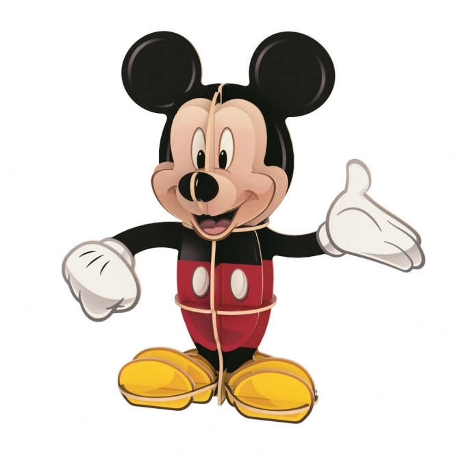 Puzzle Clementoni Mickey Mouse 104 Pezzi e Modello 3D