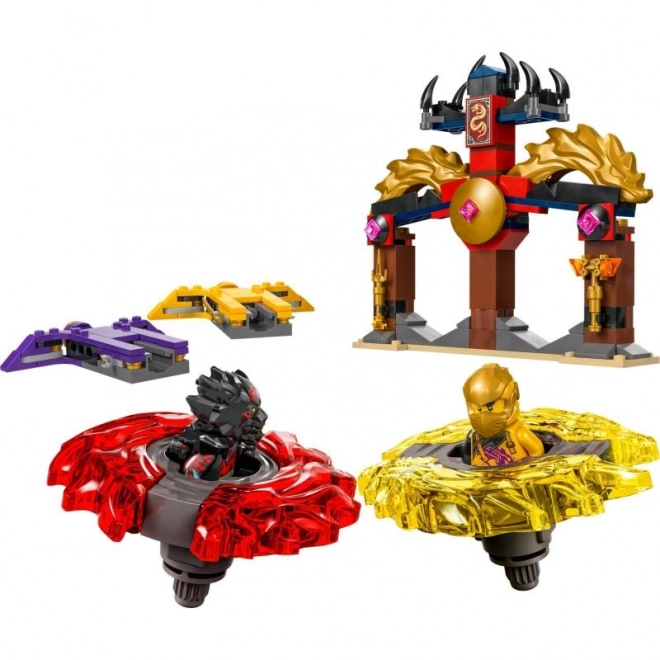 Zechi NINJAGO Smocze Spinjitzu - Set da battaglia