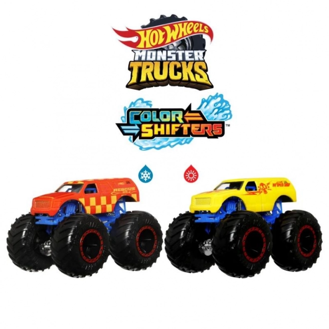 Camion Monster Trucks Hot Wheels Color Shifters