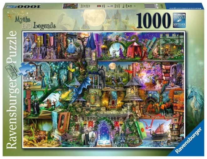 Puzzle Miti e Leggende Ravensburger 1000 pezzi