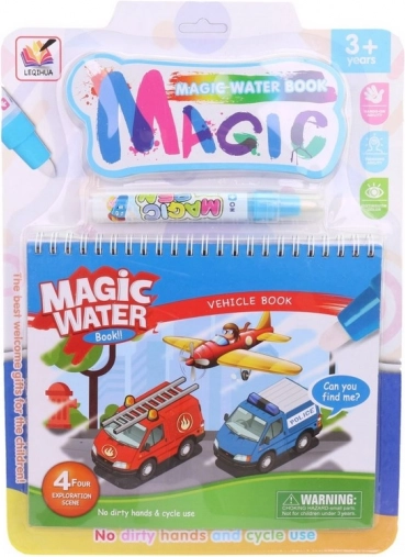 pittura magica – mezzi di trasporto 31 × 23 cm