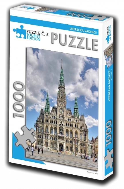 Puzzle edizione turistica municipio di Liberec 1000 pezzi