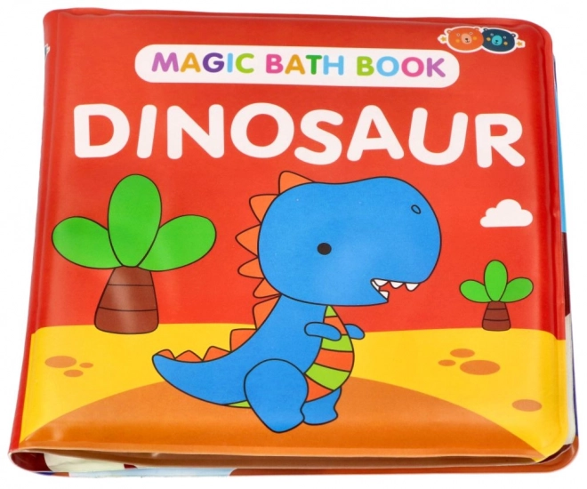 Libro interattivo con dinosauro cambia colore