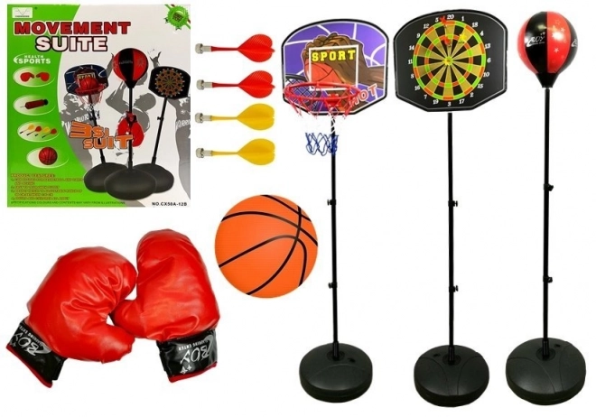 Set giochi sportivi 3 in 1