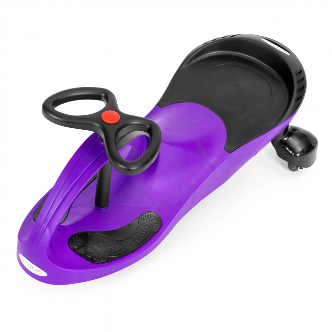 Macchina Wiggle con ruote LED viola per bambini ECOTOYS