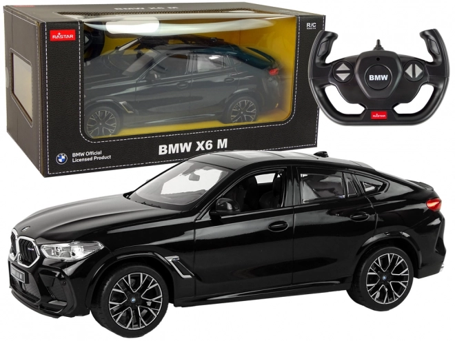 Auto telecomandato Bmw X6 M nero 1:14 by Rastar