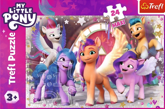 Puzzle Maxi My Little Pony - Giornata Felice 24 Pezzi