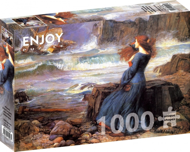 Puzzle Miranda nel Temporale 1000 pezzi