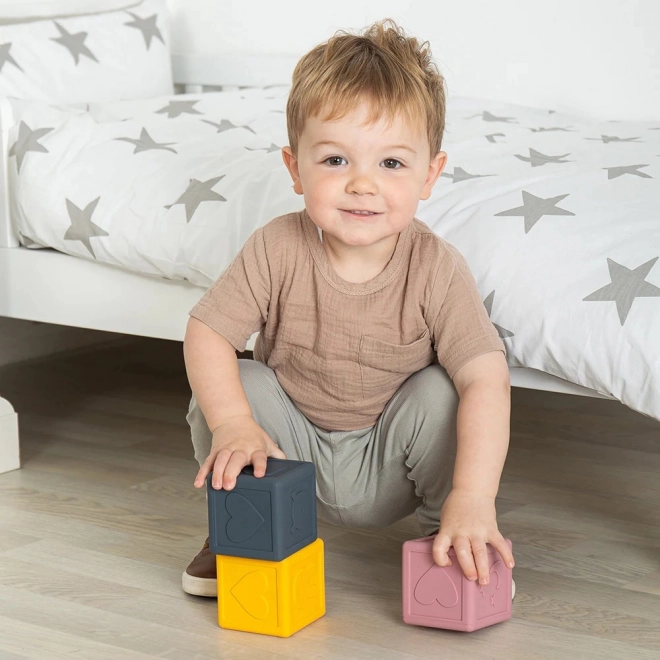 Cubetti sensoriali in silicone Bigjigs Toys