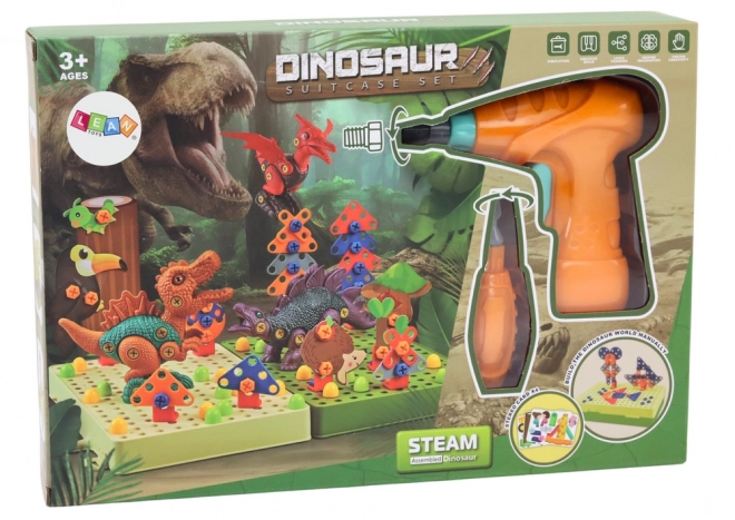 Costruisci e Smonta Dino Puzzle 3D con Trapano