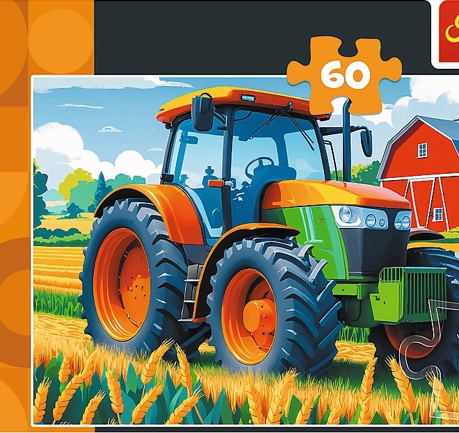 Puzzle Trefl Carro del Contadino 60 pezzi
