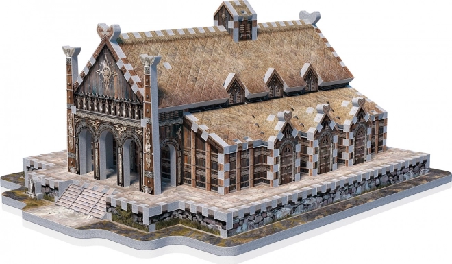 Puzzle 3D WREBBIT La Sala Dorata di Edoras