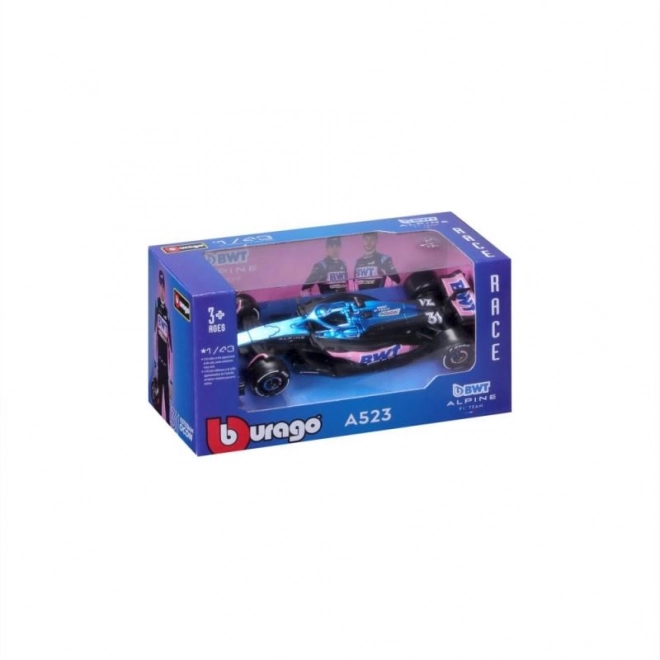 Modello Formula 1 BWT Alpine F1 Team A523 2023