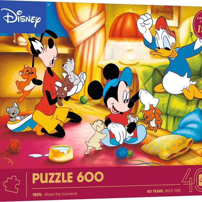 Trefl Puzzle Disney: Topolino e amici 600 pezzi