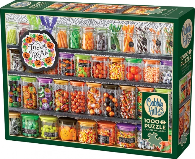 Puzzle di Halloween: Dolcetto o Scherzetto COBBLE HILL 1000 Pezzi