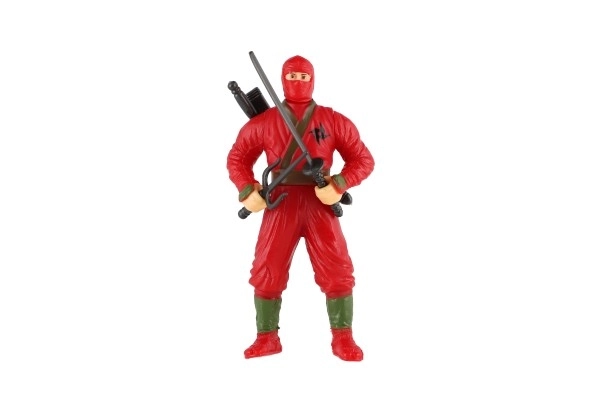 Figura ninja con accessori