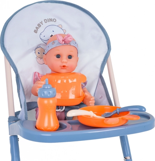 Seggiolone stabile per la pappa con accessori