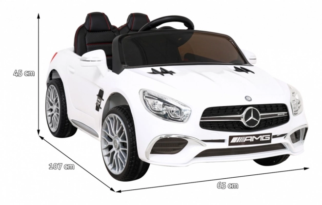 Veicolo Mercedes Benz AMG SL65 S Bianco