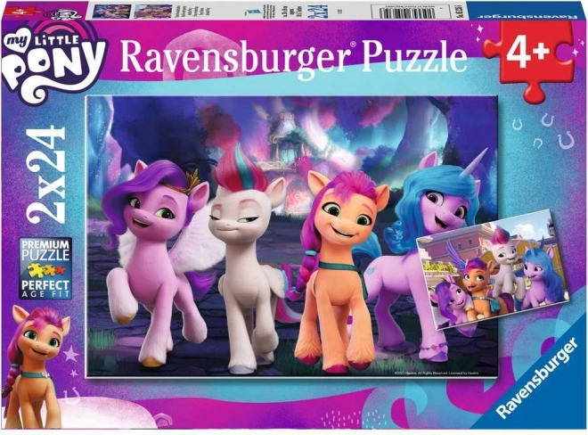 Puzzle My Little Pony 2x24 pezzi