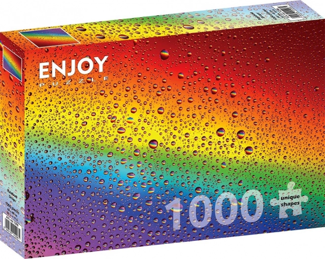 Enjoy puzzle gocce di arcobaleno 1000 pezzi