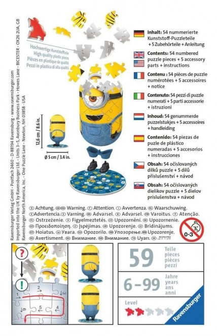 Puzzle 3D Mimoni Jeans Ravensburger