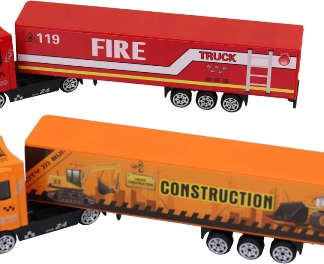 Camion in Metallo per Bambini