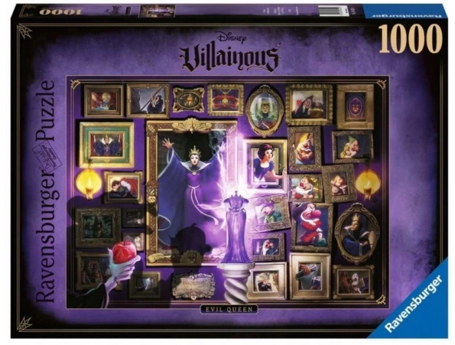 Puzzle 1000 pezzi Villainous: Regina Cattiva