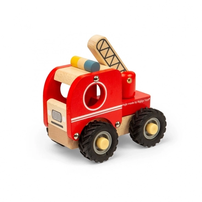 Camion dei Pompieri in Legno Bigjigs Toys